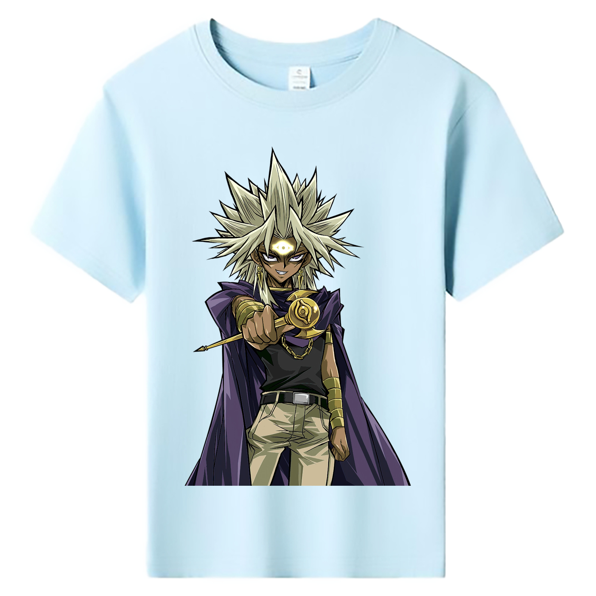 （画像用） 遊☆戯☆王 Yu-Gi-Oh! 綿100％キッズTシャツ（フロントプリント）